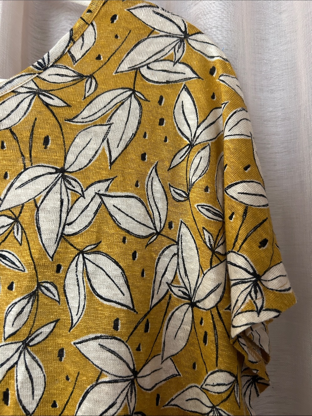 Linen blouse, xl, NWT